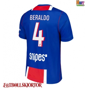 Paris Saint-Germain Lucas Beraldo #4 Hemmatröja 2026-27 Kortärmad